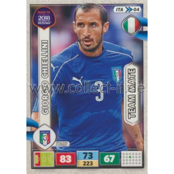 ITA04 - Giorgio Chiellini - ROAD TO WM 2018 - Team Mates