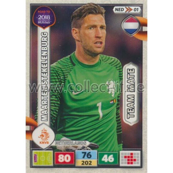 NED01 - Maarten Stekelenburg - ROAD TO WM 2018 - Team Mates