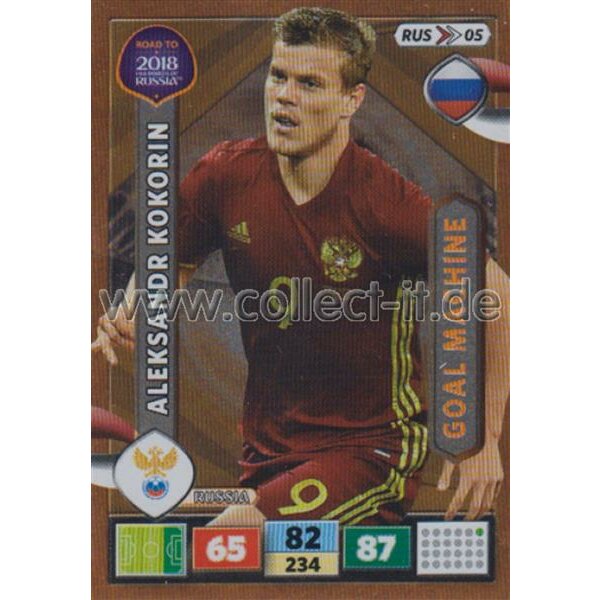 RUS05 - Aleksandr Kokorin - ROAD TO WM 2018 - Goal Machine