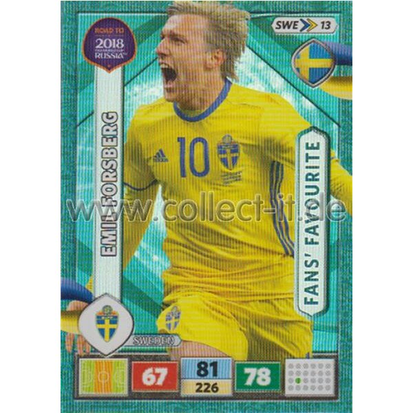 SWE13 - Emil Forsberg - ROAD TO WM 2018 - Fan\s Favourite