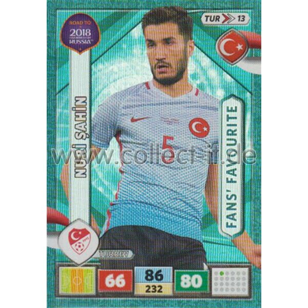 TUR13 - Nuri Sahin - ROAD TO WM 2018 - Fan\s Favourite