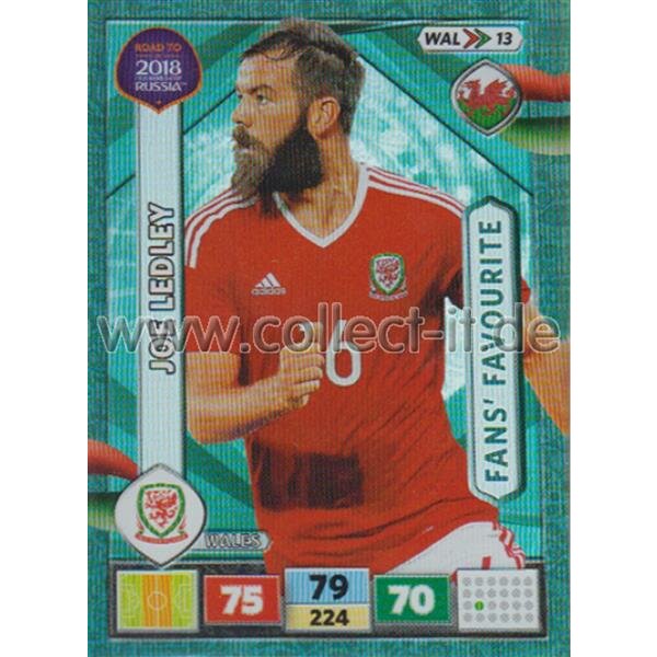 WAL13 - Joe Ledley - ROAD TO WM 2018 - Fan\s Favourite