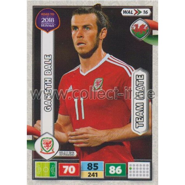 WAL16 - Gareth Bale - ROAD TO WM 2018 - Team Mates