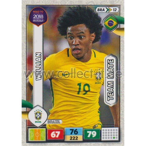 BRA12 - Willian - ROAD TO WM 2018 - Team Mates