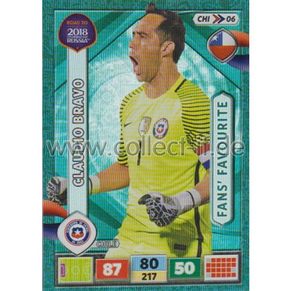 CHI06 - Claudio Bravo - ROAD TO WM 2018 - Fan\s Favourite