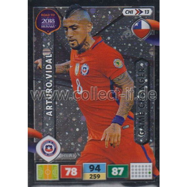 CHI13 - Arturo Vidal - ROAD TO WM 2018 - Game Changer