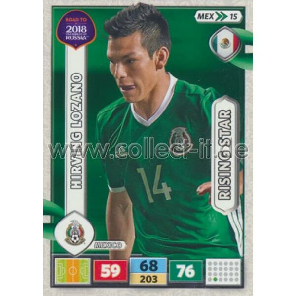 MEX15 - Hirving Lozano - ROAD TO WM 2018 - Rising Star