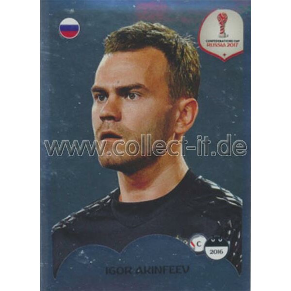 Confederations Cup 2017 - Sticker 27 - Russland - Igor Akinfeev