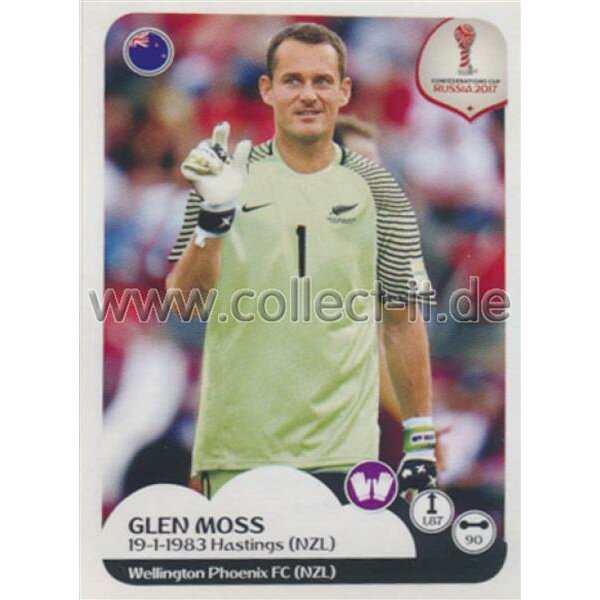 Confederations Cup 2017 - Sticker 64 - Glen Moss