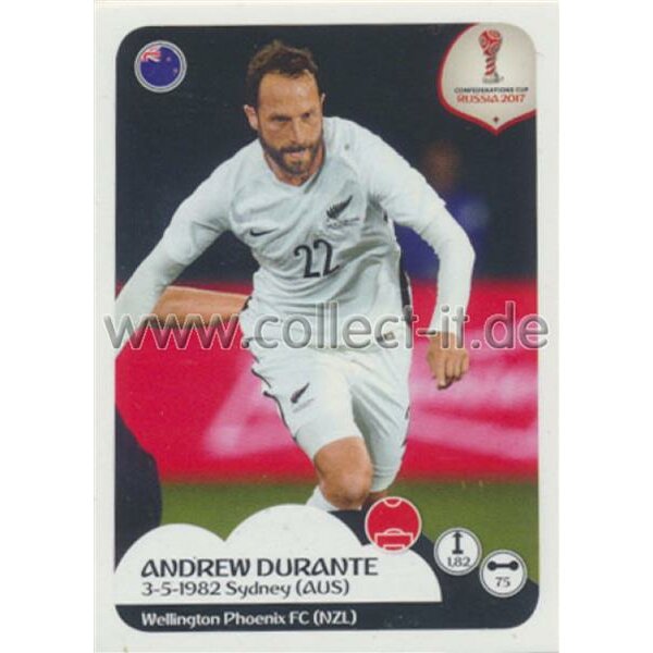 Confederations Cup 2017 - Sticker 72 - Andrew Durante