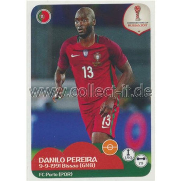 Confederations Cup 2017 - Sticker 99 - Danilo Pereira