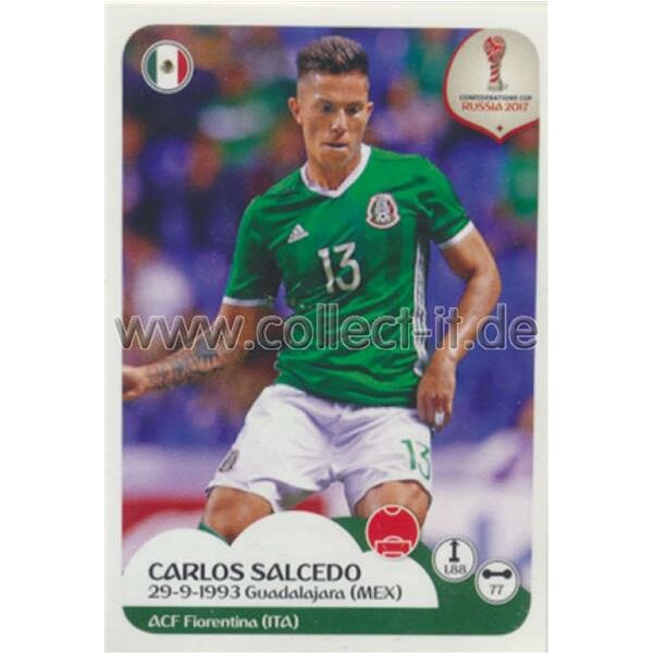 Confederations Cup 2017 - Sticker 124 - Carlos Salcedo