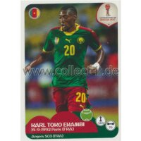 Confederations Cup 2017 - Sticker 173 - Karl Toko Ekambi