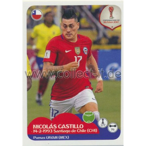 Confederations Cup 2017 - Sticker 200 - Nicolas Castillo