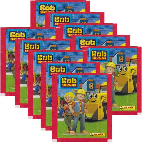 Panini - Bob der Baumeister - Sammelsticker - 10 Tüten