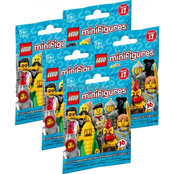 LEGO Minifigures Serie 17 (71018) - 5 Tüten
