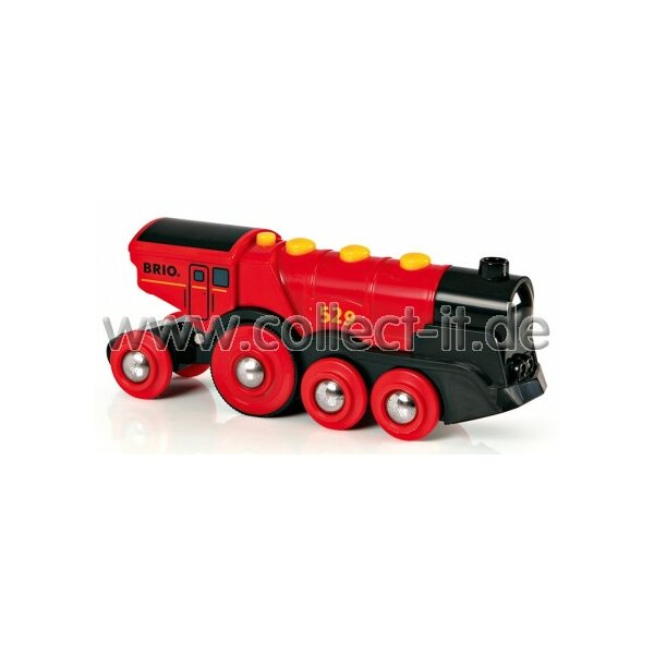 BRIO 63359200 - Rote Lola Batterielok