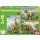 Schmidt Spiele 56202 - Kinderpuzzle Standard 3x48 Teile - Abenteuer mit den Dinosauriern, 3x48 Teile