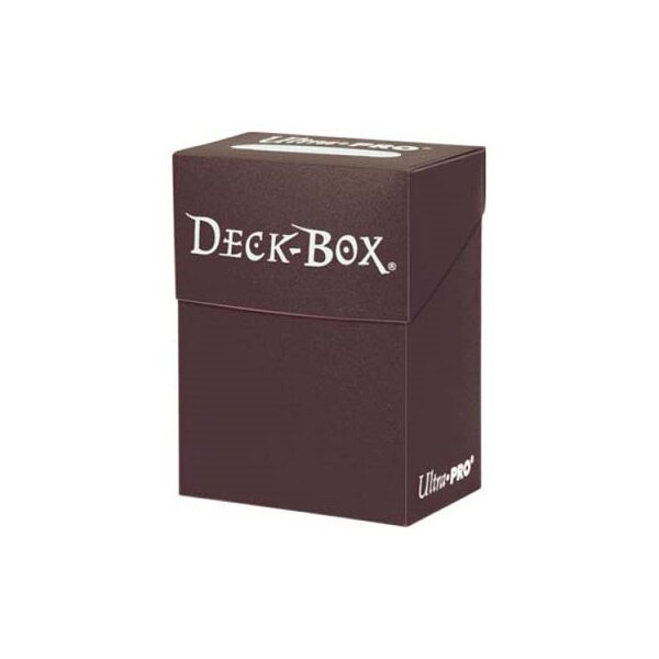 Ultra Pro Deck Box - Coffee Brown