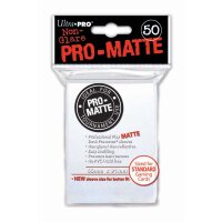 Ultra Pro - Non-Glare Pro-Matte Sleeves - 50 stk. - White