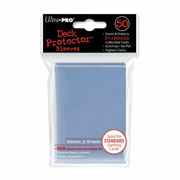 Ultra Pro - Deck Protector Sleeves - 50 stk. - Clear