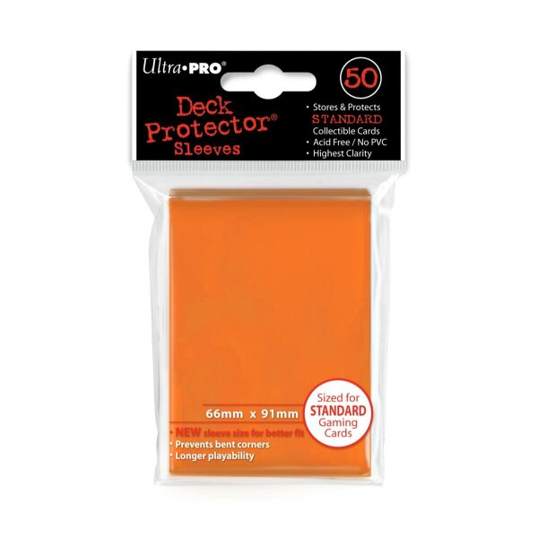 Ultra Pro - Deck Protector Sleeves - orange