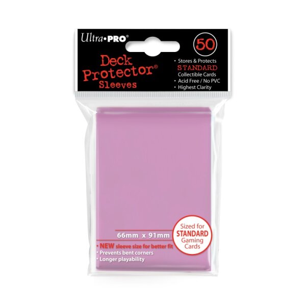 Ultra Pro - Deck Protector Sleeves - pink