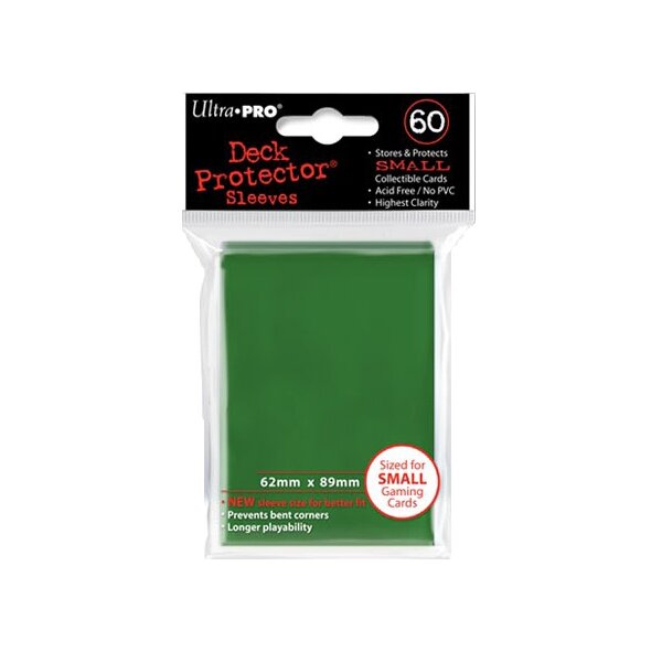 Ultra Pro - Deck Protector Sleeves - Grün (60 Stk.)