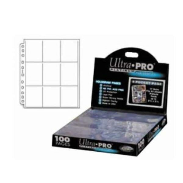 Ultra Pro - 9er Hüllen - Platinum Series - Seite (100 Seiten)