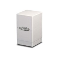 Ultra Pro Satin Tower Deck Box - Weiß