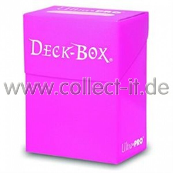 Ultra Pro Deck Box - Bright Pink