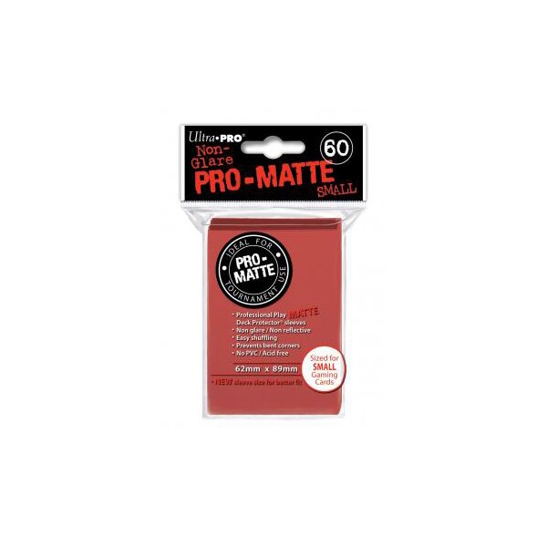 Ultra Pro - Non-Glare Pro-Matte Sleeves - Rot