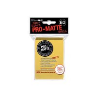 Ultra Pro - Non-Glare Pro-Matte Sleeves - Gelb