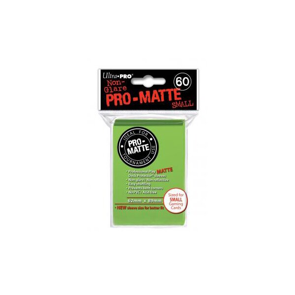 Ultra Pro - Non-Glare Pro-Matte Sleeves - Limetten Grün