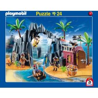 2er Set Rahmenpuzzle Playmobil 24 Teile/40 Teile