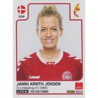Sticker 60 - Janni Arnth Jensen - Dänemark - Frauen...