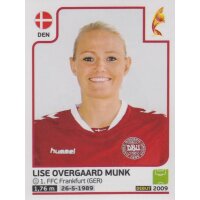 Sticker 74 - Lise Overgaard Munk - Dänemark - Frauen...