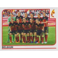Sticker 76 - Team - Belgien - Frauen EM2017