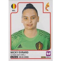 Sticker 78 - Nicky Evrad - Belgien - Frauen EM2017