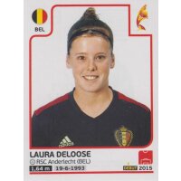 Sticker 80 - Laura Deloose - Belgien - Frauen EM2017