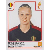 Sticker 86 - Tine De Caigny - Belgien - Frauen EM2017