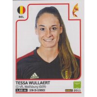 Sticker 93 - Tessa Wullaert - Belgien - Frauen EM2017