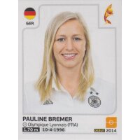 Sticker 105 - Pailine Bremer - Deutschland - Frauen EM2017