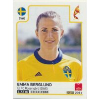 Sticker 119 - Emma Berglund - Schweden - Frauen EM2017