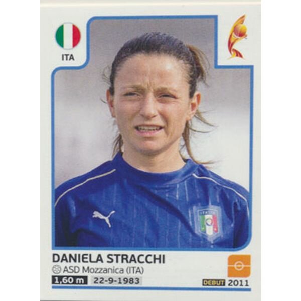 Sticker 145 - Daniela Stracchi - Italien - Frauen EM2017