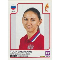 Sticker 158 - Yulia Grichenko - Russland - Frauen EM2017