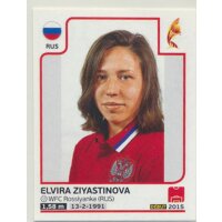 Sticker 161 - Elvira Ziyastinova - Russland - Frauen EM2017