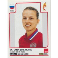 Sticker 163 - Tatiana Sheykina - Russland - Frauen EM2017
