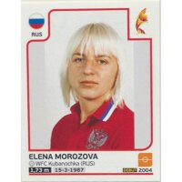 Sticker 170 - Elena Morozova - Russland - Frauen EM2017