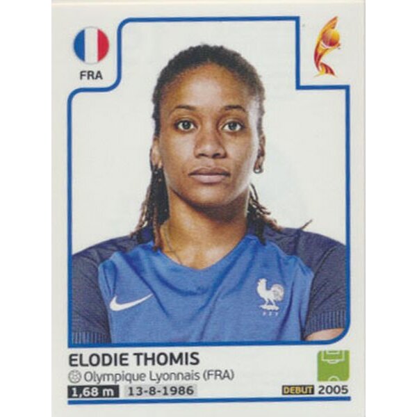 Sticker 194 - Elodie Thomis - Frankreich - Frauen EM2017